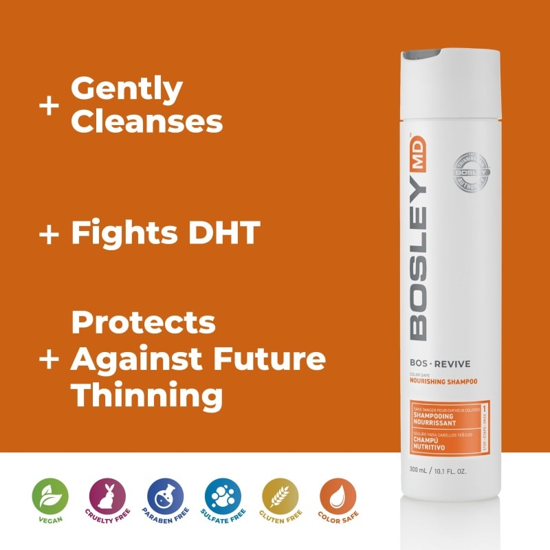 Bosley Revive for Coloured Visibly Thinning Hair Nourishing Shampoo - Image 3