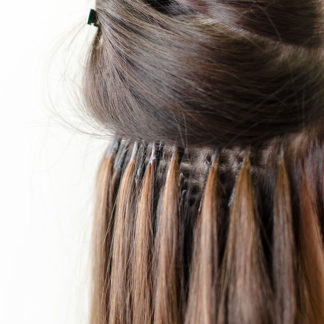 hair-x-tend 45cm Micro Ring 100% Human Hair Extensions, 10/Pack