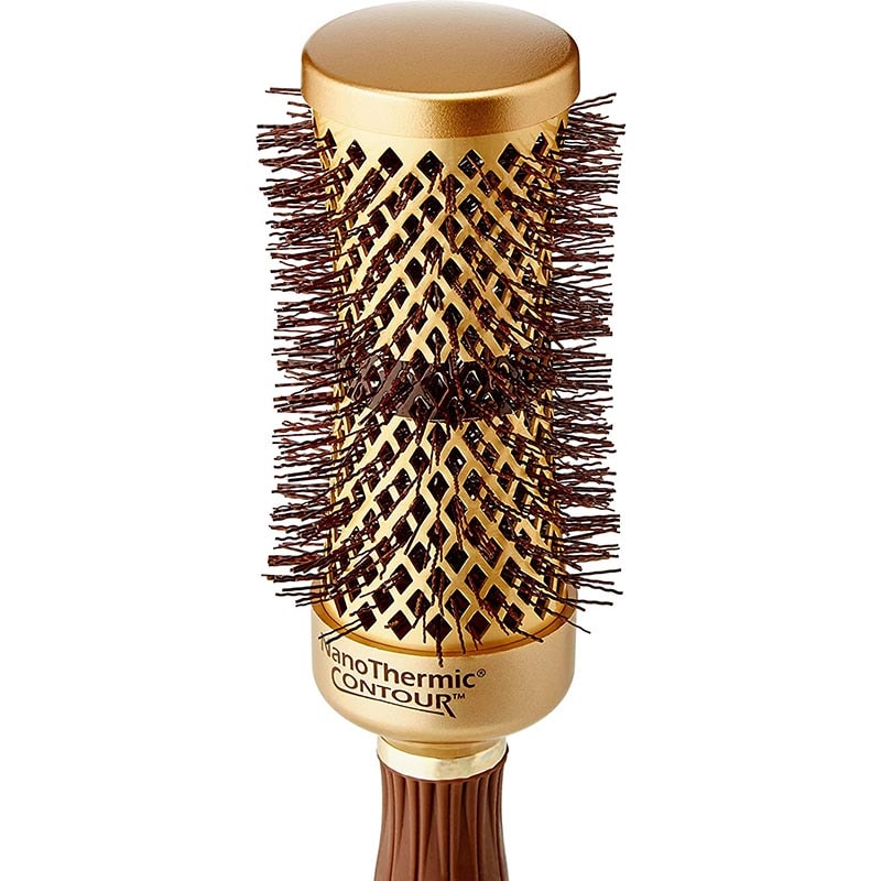 Olivia Garden NanoThermic Ceramic + Ion Contour Brush, 22mm - Image 2