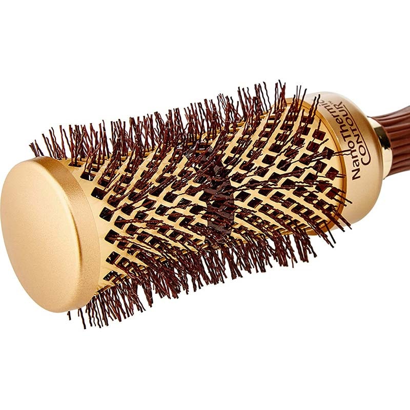 Olivia Garden NanoThermic Ceramic + Ion Contour Brush, 22mm - Image 3