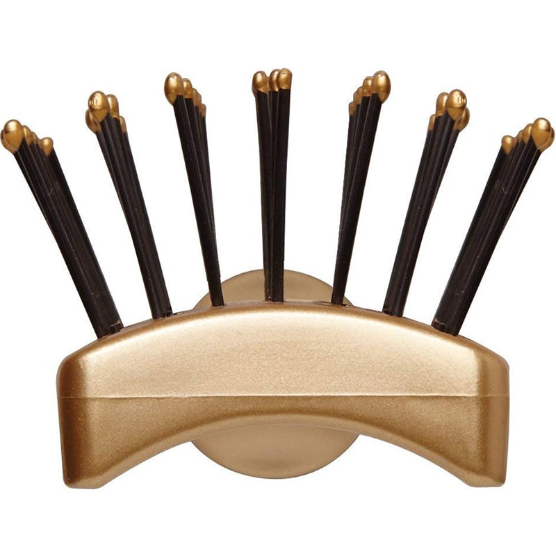 Olivia Garden NanoThermic Ceramic + Ion Vent, Styler & Paddle Brush Display: 12 Brushes & Stand - Image 3