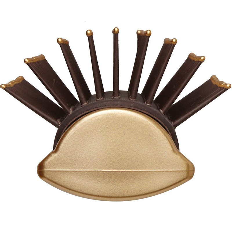 Olivia Garden NanoThermic Ceramic + Ion Vent, Styler & Paddle Brush Display: 12 Brushes & Stand - Image 4