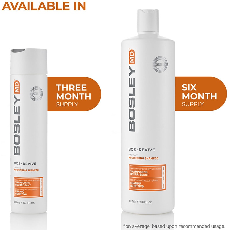 Bosley Revive for Coloured Visibly Thinning Hair Nourishing Shampoo - Image 2