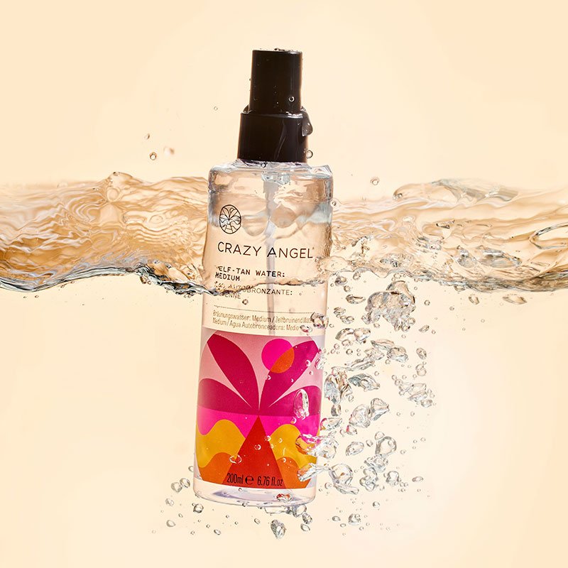 Crazy Angel Self-Tan Water: Medium, 200ml - Image 6