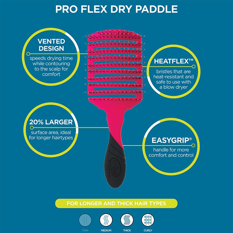 WetBrush Pro Flex Dry Paddle Core Line - Image 4