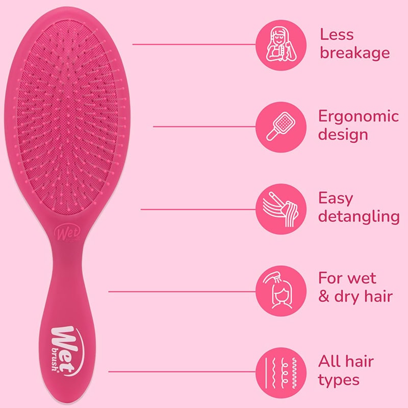 WetBrush Disney Rapunzel Tangled Styling Set, Brush & 4 Clips - Image 7