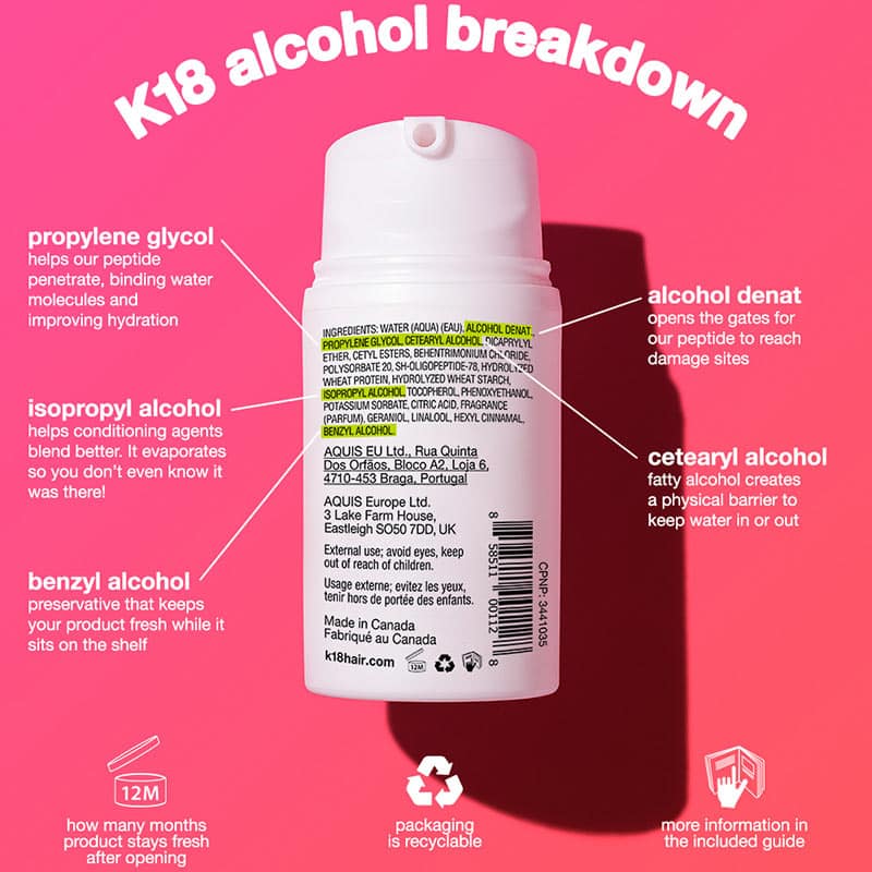 K18 Leave-In Molecular Repair Hair Mask - Image 12
