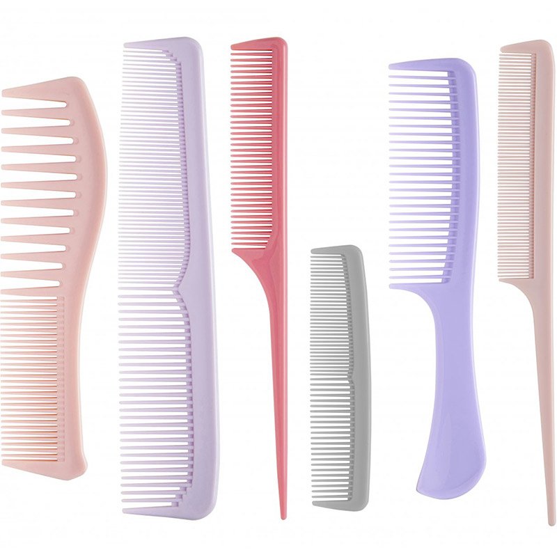 Diane Assorted Comb Set, 6/Pack