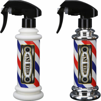 Just Water Barber Pole Fine Mist Water Spray Bottle, 150ml