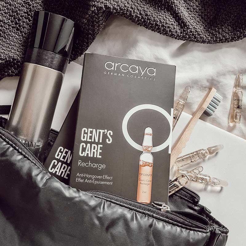 Arcaya Gent's Care Recharge Anti Hangover Beauty Ampoules, 2ml x 5/Pack - Image 3