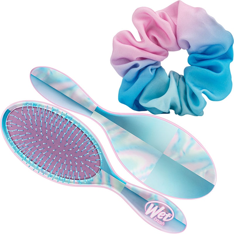 WetBrush Galactic Waves Kit, Brush & Scrunchie