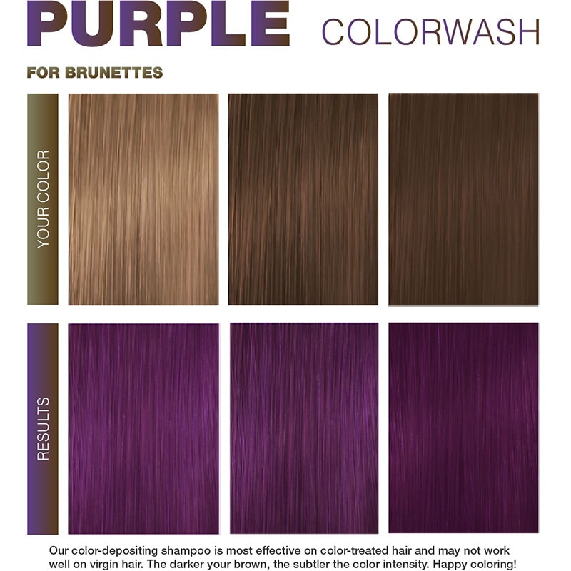 Celeb Luxury Viral Extreme Colorwash for Brunettes, Purple, 244ml - Image 2