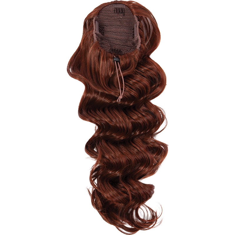 HairUWear Hairdo Hollywood Waves Cinched Pony, Synthetic Hair, 27 inch