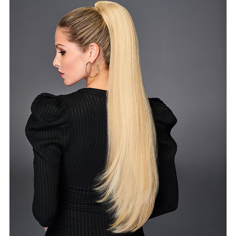 HairUWear Hairdo Straight Cinched Pony, Synthetic Hair, 27 inch - Image 4