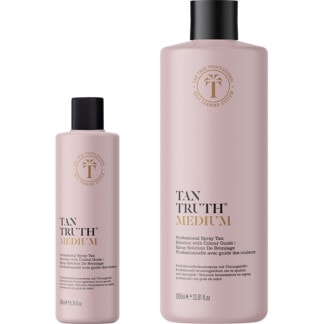 Tan Truth Professional Spray Tan Solution with Colour Guide, Medium