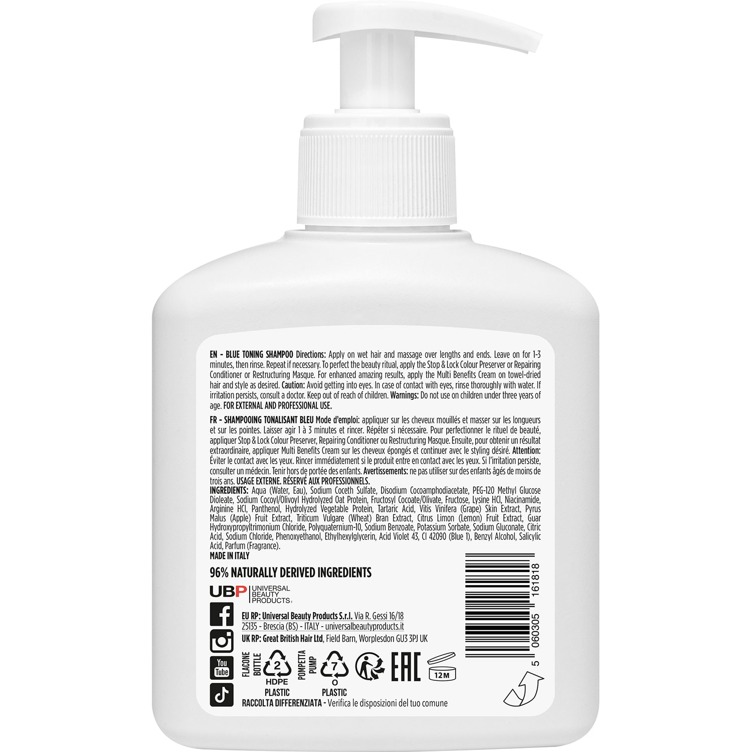 Damage Undo Blue Toning Shampoo - Image 2