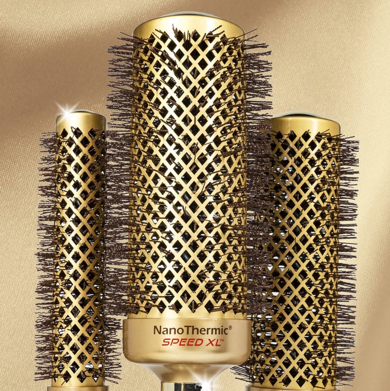 Olivia Garden NanoThermic Ceramic + Ion Speed XL Long Barrel Brush Displays & Stands - Image 11