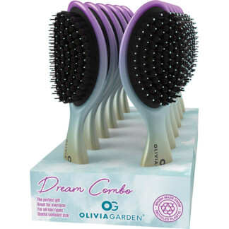 Olivia Garden OG Brush Dream Combo Mini Display: 12 Brushes & Stand