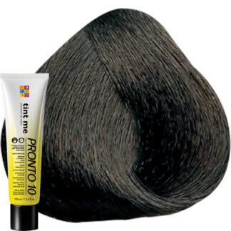 tint me 4.000 Extra Intense Natural Brown PRONTO 10 Express Professional Hair Colour, 100ml