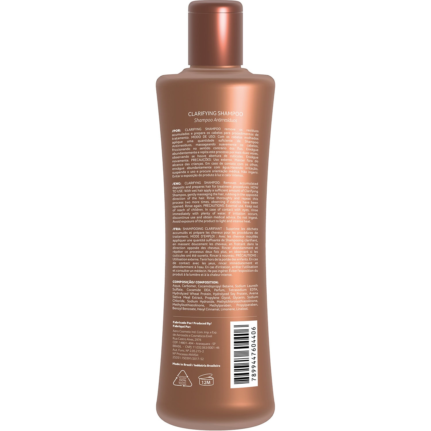 Brasilian Hair Seduction Step 1 Clarifying Shampoo - Image 2