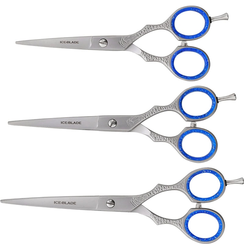 Ice-Blade Matt Serrated Classic Scissor