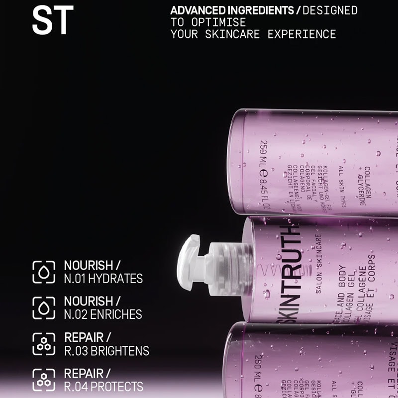 Skintruth Treatment Face & Body Collagen Gel with Glycerine, 250ml - Image 3