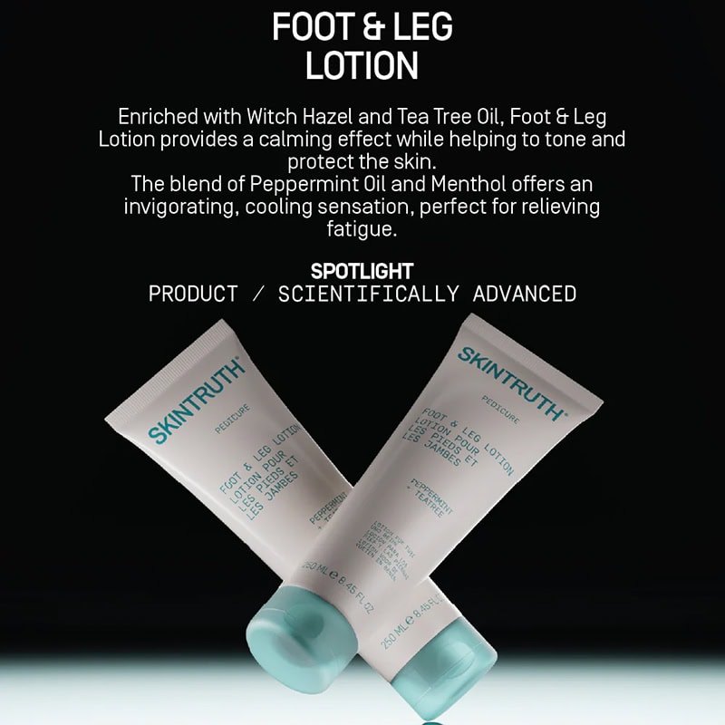 Skintruth Pedicure Foot & Leg Lotion with Peppermint & Tea Tree, 500ml - Image 6