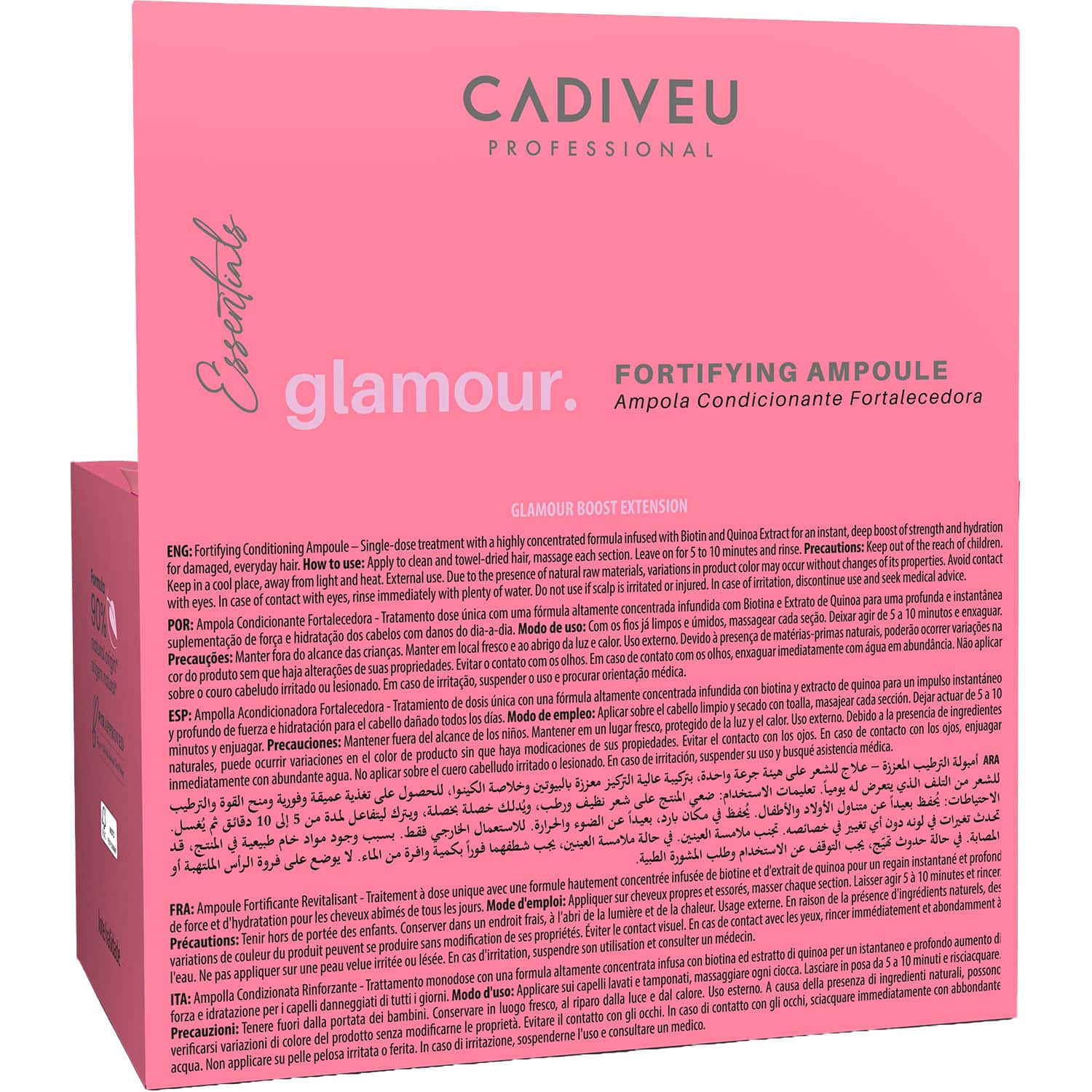 Cadiveu Essentials Glamour Fortifying Ampoules - Image 2