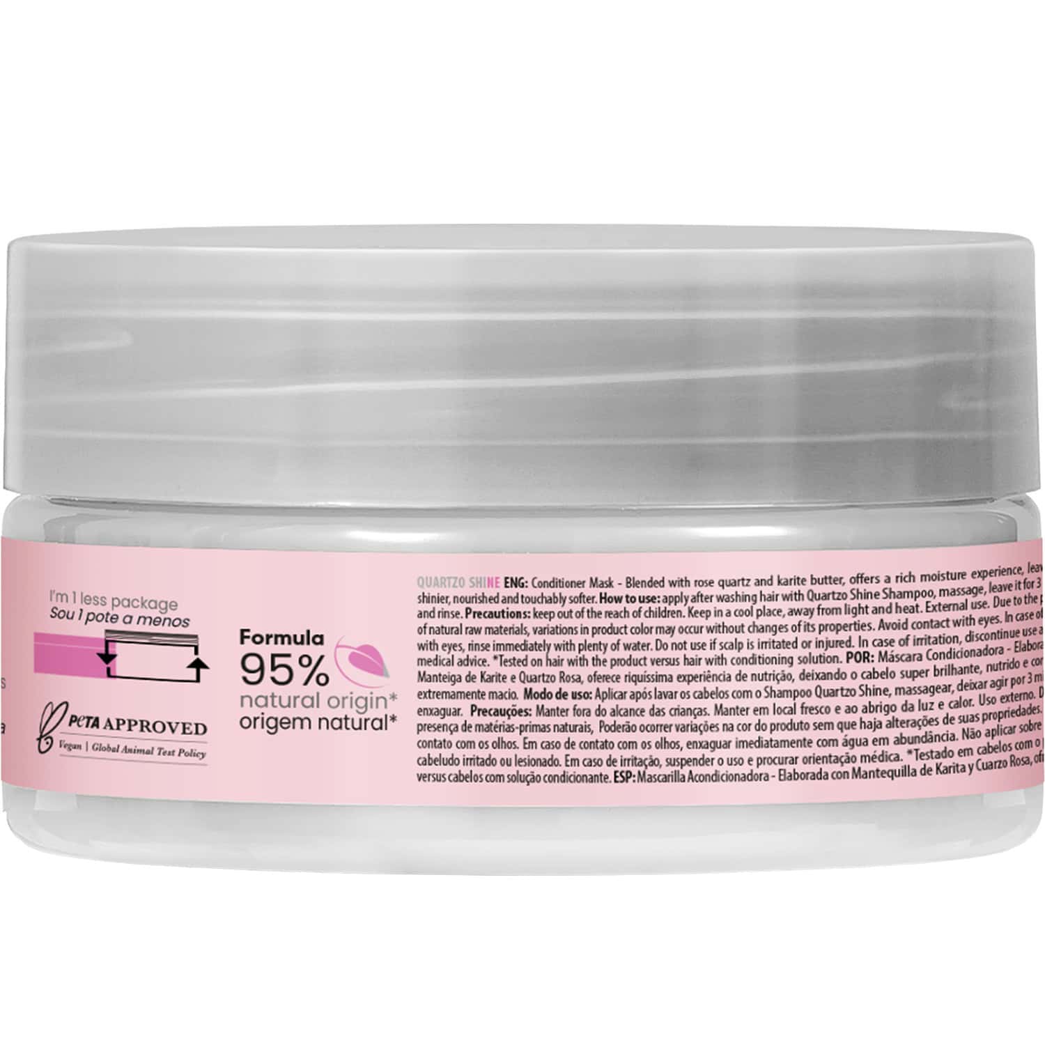 Cadiveu Essentials Quartzo Shine Mask, 200ml - Image 3