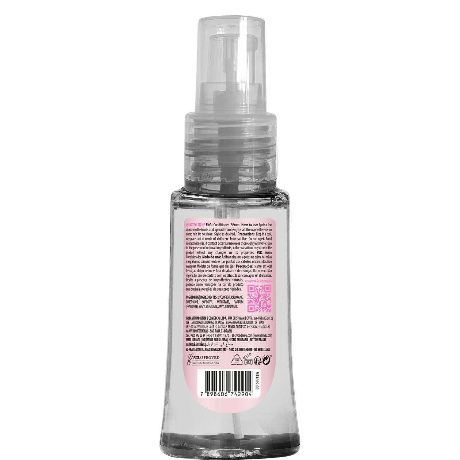 Cadiveu Essentials Quartzo Shine Quartz Power Drops, 65ml - Image 2